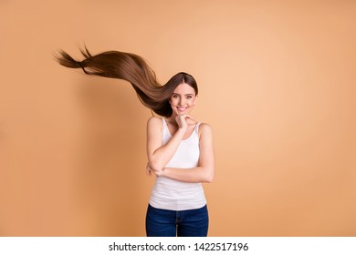 Models With Long Straight Hair Images Stock Photos Vectors