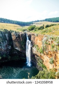 Close Up Photo Of Berlin Falls, Sabine River In Mpumalanga, South Africa 