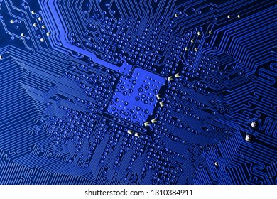 Close Photo Teal Pcb Printecd Circuit Stock Photo 1314011735 | Shutterstock