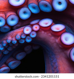 Close up photo of cosmic octopus