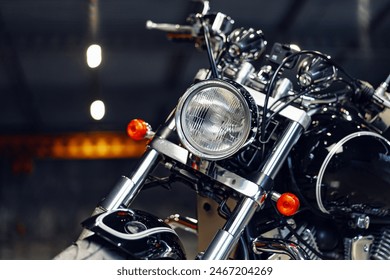 Close up photo of high power motorcycle part - Powered by Shutterstock