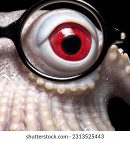 Close up photo of michael gove as an octopus
