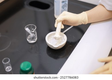 A close up photo of a mortar and pestle.  - Powered by Shutterstock