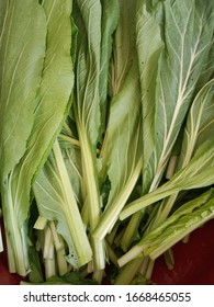 Close Up Photo Of Mustard Greens Ready To Be Cooked