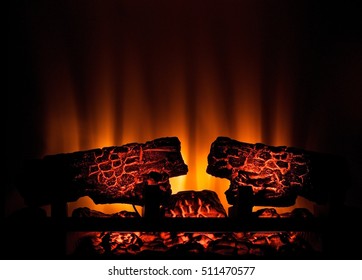 Electric Artificial Fireplace Images Stock Photos Vectors