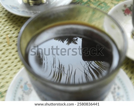 Similar – Image, Stock Photo Scenery capture. Black and white wide natural view