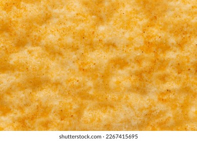 Close up photo texture of nachos cracker.