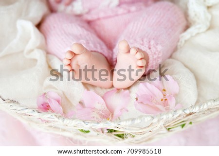 Similar – feet Human being Baby Girl