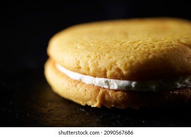 close up of a pie