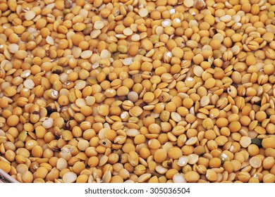 Close Pile Pigeon Pea Pulse Split Stock Photo 305036504 | Shutterstock