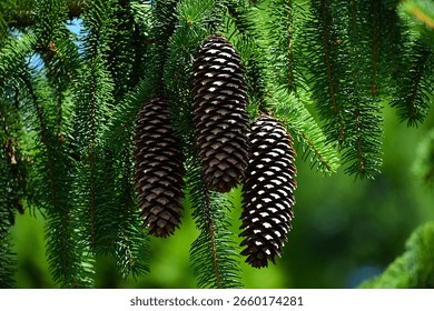 close up of a pine cone