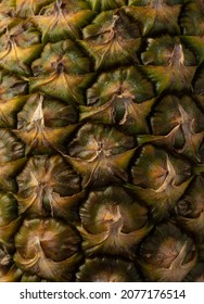 Close up of pineapple texture