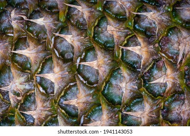 Close up of pineapple texture background