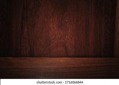 Close up plank wood table floor with natural pattern texture. Empty  wooden board  background. - Shutterstock ID 1716066844