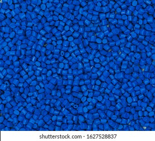 Pvc Plastic Granules Background Polymer Blue Stock Illustration ...