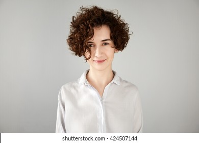 Curly Short Hair Images Stock Photos Vectors Shutterstock