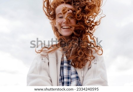 Similar – Image, Stock Photo Happy Woman Lifestyle