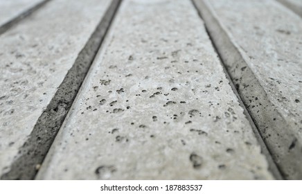 Close Up Of Precast Concrete Texture
