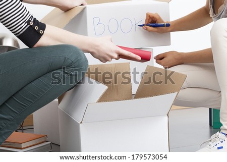 Similar – Image, Stock Photo All in the box. Trade