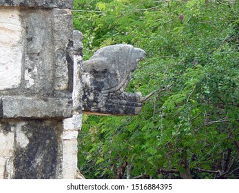 Close Up Of A Pyramid In Chichen Itza, Mexico