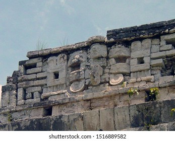 Close Up Of A Pyramid In Chichen Itza, Mexico