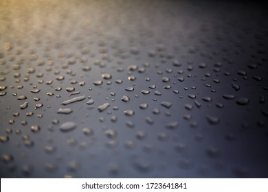 Close up of Rain Drops