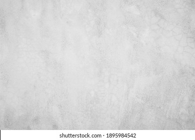 Close up retro plain white color cement wall panoramic background texture for show or advertise or promote product and content on display and web design element concept
