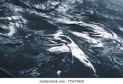 Close up of Rippling Waves