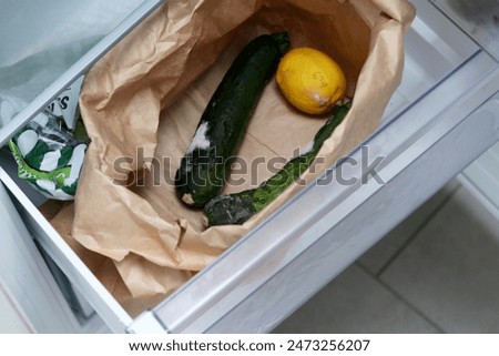 Similar – Image, Stock Photo Moldy lemon Lemon