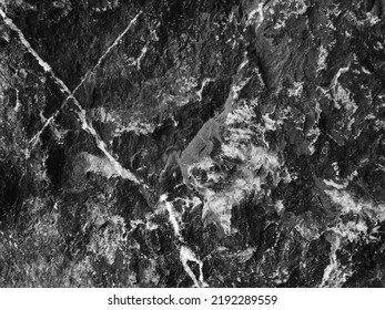 close up rough black stone texture