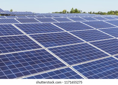 Close Rows Array Solar Cells Photovoltaics Stock Photo 1171655275 ...