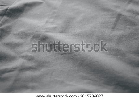 close up of rumpled white fabric