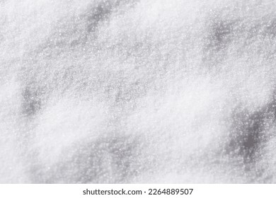 close up of salt texture background