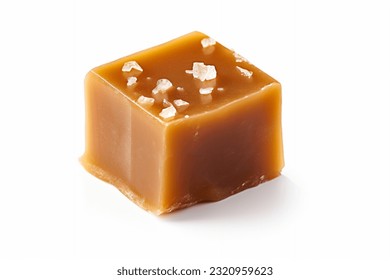 Close up Salted Caramel, a Sweet and Salty Golden Delight - Shutterstock ID 2320959623