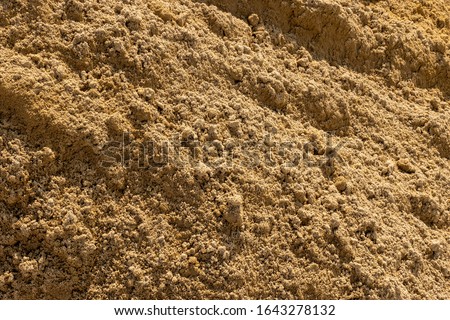 Close up sand for constuction