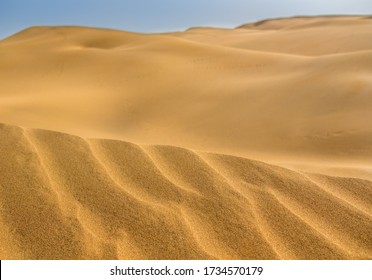 Close up of a sand dunes in a desert. Nature background. - Powered by Shutterstock