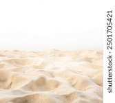 Close up Sand isolated, Soft sand background. Summer background