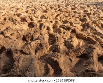 close up of a sandbeach