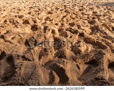close up of a sandbeach