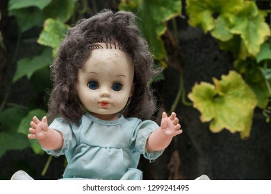 Close Up Scary Doll