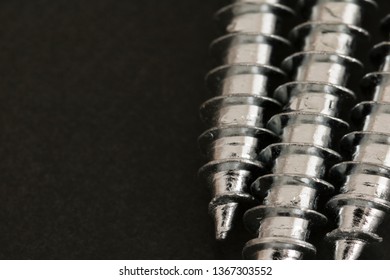 Close up of screw