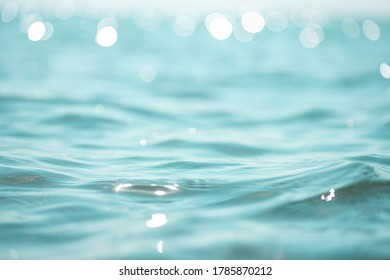 Close up of sea wave, low angle view. Selective focus, bokeh  - Shutterstock ID 1785870212