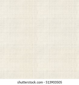 Close Up Seamless Cream Linen Burlap Texture Background