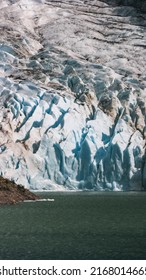 Close Up To Serrano Glacier, Chilean Patagonia