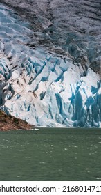 Close Up To Serrano Glacier, Chilean Patagonia