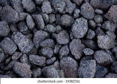 Close Up Of Sharp Lava Rocks - Also Known As A'a.