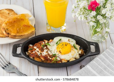 Shirred Eggs Images Stock Photos Vectors Shutterstock