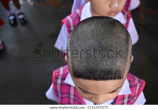 Close Short Hair Style Thai Male Stock Photo Edit Now 1515597671