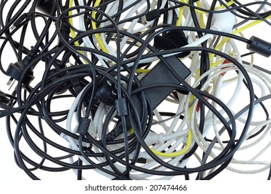 A Close Up Shot Of An Australian Power Cord