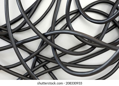 A Close Up Shot Of An Australian Power Cord